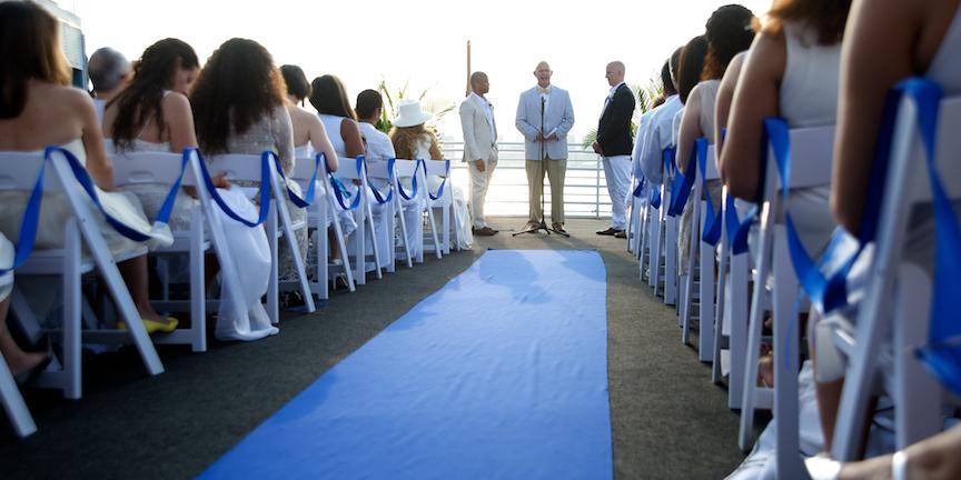 LGBT Friendly Yacht Weddings at Sir Winston Luxury Yacht Charters